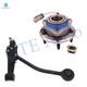 Front Left Lower Control Arm Ball Joint-Wheel Hub Bearing Assembly For 1997-1999 Cadillac Deville W/o Heavy Duty Suspension