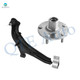 Front Right Lower Control Arm Ball Joint-Wheel Hub Bearing Assembly For 2000-2003 Nissan Maxima