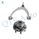 Front Left Upper Control Arm Ball Joint-Wheel Hub Bearing Assembly For 2017 2018 Chevrolet Silverado 1500
