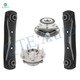 Set of 4 Rear Lower Forward Control Arm-Wheel Hub Bearing Assembly For 2013-2015 Chevrolet Malibu