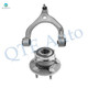 Front Left Upper Control Arm Ball Joint-Wheel Hub Bearing Assembly For 2016-2024 Tesla X