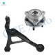Front Right Lower Control Arm Ball Joint-Wheel Hub Bearing Assembly For 1996-2000 Plymouth Breeze