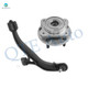 Front Left Lower Control Arm Ball Joint-Wheel Hub Bearing Assembly For 2001-2007 Dodge Grand Caravan