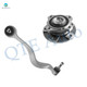 Front Right Lower Forward Control Arm Ball Joint-Wheel Hub Bearing Assembly For 2004 2005 BMW 545I