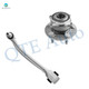 Front Right Lower Forward Control Arm Ball Joint-Wheel Hub Bearing Assembly For 2012-2024 Tesla S