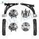 Set of 8 Front Lower Control Arm Ball Joint-Wheel Hub Bearing Assembly-Rear Lower Forward Control Arm-Wheel Hub Bearing Assembly For 2018 2019 Chevrolet Impala