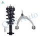 Front Right Upper Control Arm Ball Joint-Quick Complete Strut-Coil Spring Assembly For 2014 2017 2018 Chevrolet Silverado 1500