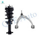 Front Right Upper Control Arm Ball Joint-Quick Complete Strut-Coil Spring Assembly For 2014-2018 Chevrolet Silverado 1500 Monotube Performance Upgrade