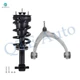 Front Right Upper Control Arm Ball Joint-Quick Complete Strut-Coil Spring Assembly For 2017 2018 GMC Sierra 1500 RWD