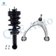 Front Left Upper Control Arm Ball Joint-Quick Complete Strut-Coil Spring Assembly For 2015-2020 Chevrolet Suburban RWD