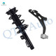 Front Left Lower Control Arm Ball Joint-Quick Complete Strut-Coil Spring Assembly For 2010 2011 Ford Taurus