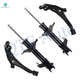 Set of 4 Front Lower Control Arm Ball Joint-Suspension Strut Assembly For 1999-2002 Nissan Quest