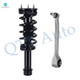 Front Left Lower Forward Control Arm Ball Joint-Quick Complete Strut-Coil Spring Assembly For 2014-2019 Tesla S AWD