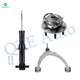 Set of 3 Front Right Upper Control Arm Ball Joint-Wheel Hub Bearing Assembly-Suspension Strut Assembly For 2015-2020 GMC Yukon XL