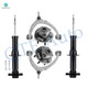 Set of 6 Front Upper Control Arm Ball Joint-Wheel Hub Bearing Assembly-Suspension Strut Assembly For 2019 Chevrolet Silverado 1500 LD RWD