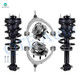 Set of 6 Front Upper Control Arm Ball Joint-Wheel Hub Bearing Assembly-Quick Complete Strut-Coil Spring Assembly For 2015-2020 GMC Yukon 4WD