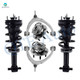 Set of 6 Front Upper Control Arm Ball Joint-Wheel Hub Bearing Assembly-Quick Complete Strut-Coil Spring Assembly For 2019 GMC Sierra 1500 Limited