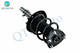 Set of 3 Front Left Lower Control Arm-Suspension Knuckle Assembly-Quick Complete Strut-Coil Spring Assembly For 2013-2015 Honda Accord
