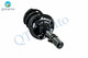 Set of 3 Front Right Lower Control Arm-Suspension Knuckle Assembly-Quick Complete Strut-Coil Spring Assembly For 2013-2015 Honda Accord