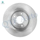 Set of 8 Front 320mm Brake Disc Rotors-Ceramic Brake Pad Kit-Suspension Knuckle Assembly For 2007-2010 Ford Edge