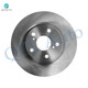 Set of 8 Front 296mm Brake Disc Rotors-Ceramic Brake Pad Kit-Suspension Knuckle Assembly For 2007-2012 Lexus ES350
