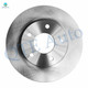 Set of 8 Front 276mm Brake Disc Rotors-Ceramic Brake Pad Kit-Suspension Knuckle Assembly For 2007 2008 Dodge Caliber