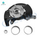 Set of 8 Front 275mm Drilled Slotted Brake Disc Rotors-Ceramic Brake Pad Kit-Suspension Knuckle Assembly For 2004-2006 Toyota Camry