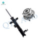 Front Right Suspension Strut Assembly-Wheel Hub Bearing Assembly For 2011 2012 Chevrolet Volt