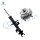 Front Left Suspension Strut Assembly-Wheel Hub Bearing Assembly For 2007-2011 Nissan Versa