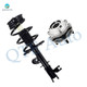 Front Right Quick Complete Strut-Coil Spring Assembly-Wheel Hub Bearing Assembly For 2016-2020 Infiniti QX60