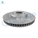 Set of 4 Front 296mm Drilled Slotted Brake Disc Rotors-Suspension Knuckle Assembly For 2012-2017 Toyota Camry