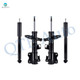 Set 4 Front Suspension Strut Assembly-Rear Shock For 2013-2018 Cadillac Ats AWD