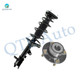 Rear Left Wheel Hub Bearing Assembly-Quick Complete Strut-Coil Spring Assembly For 2005 2006 KIA Spectra