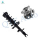 Rear Left Wheel Hub Bearing Assembly-Quick Complete Strut-Coil Spring Assembly For 2004-2006 Lexus RX330 Base