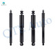 Set Front-Rear Shock Absorber For 1997-2003 Ford F-150 High Performance Monotube