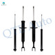 Set Front Suspension Strut-Rear Shock Absorber For 2007-2009 Audi A4 Convertible