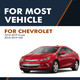 Rear Shock Absorber For 2016-2019 Chevrolet Cruze