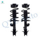 Pair Front Left-Right Quick Complete Strut - Coil Spring For 2011-2017 Nissan Juke