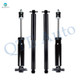 Set of 4 Front-Rear Shock Absorber For 1996-2000 Isuzu Hombre High Performance Monotube Upgrade
