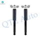 Pair of 2 Rear Complete Shock Absorber Kit For 2014-2018 Chevrolet Impala