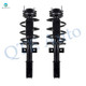 Pair Front Quick Complete Strut - Coil Spring For 2007-2010 Saturn Outlook