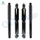 Set of 4 Front-Rear Shock Absorber For 2000-2004 Nissan Frontier