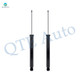Pair of 2 Rear Shock Absorber For 2013-2019 Ford Escape Monotube Performance Upgrade