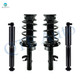 Set 4 Front Quick Complete Strut-Coil Spring-Rear Shock For 2014-2022 Ford Transit Connect L4