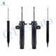 Set Front Suspension Strut Assembly-Rear Shock Absorber For 2013-2015 BMW X1 AWD