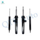 Set Front Suspension Strut Assembly-Rear Shock Absorber For 2013-2015 BMW X1 RWD