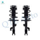 Pair Front Left-Right Quick Complete Strut-Coil Spring For 2007-2011 Toyota Camry