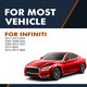 Rear Shock Absorber For 2015 Infiniti Q40 AWD