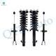 Set 4 Front Quick Complete Strut-Coil Spring-Rear Strut For 2010 2011 Honda Accord Crosstour