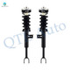 Pair of 2 Front Left-Right Quick Complete Strut-Coil Spring For 2011-2016 BMW 535I RWD